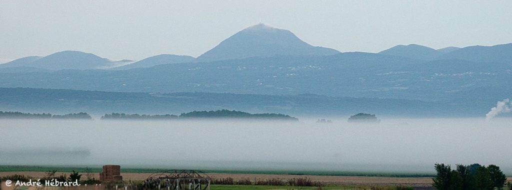 vu sur le puy de dôme